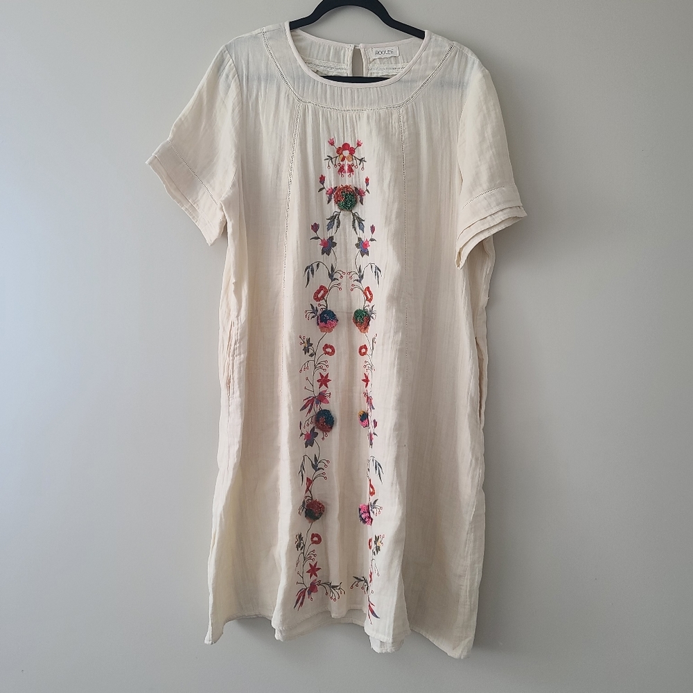 Roolee embroidery dress